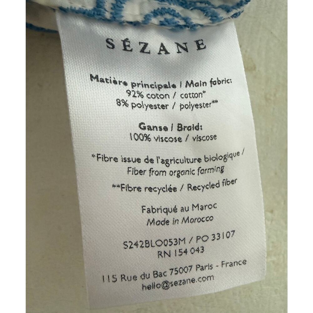 Sézane Blouse Eyelet - Picture 10 of 11